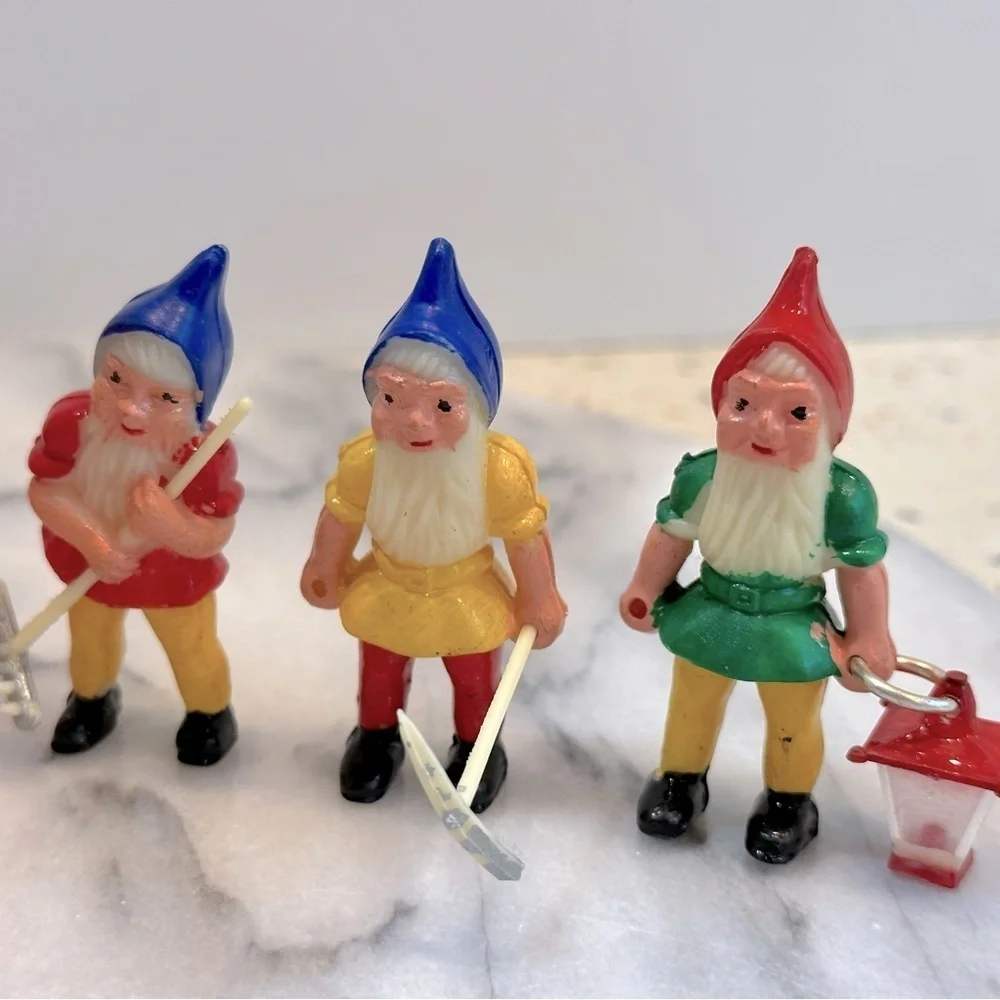 Vintage Snow White & Seven Dwarfs Cake‎ Craft Topper Set